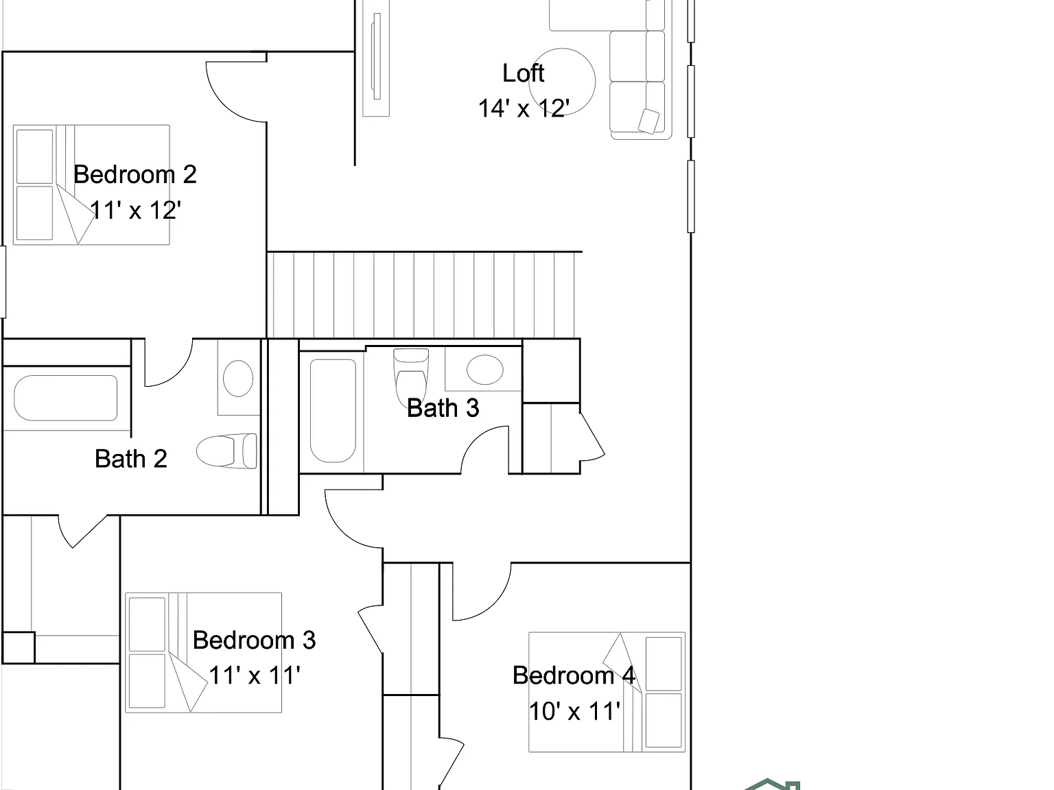 4 bed, 3.5 bath, 2126 sqft, $1,945 — Photo 2
