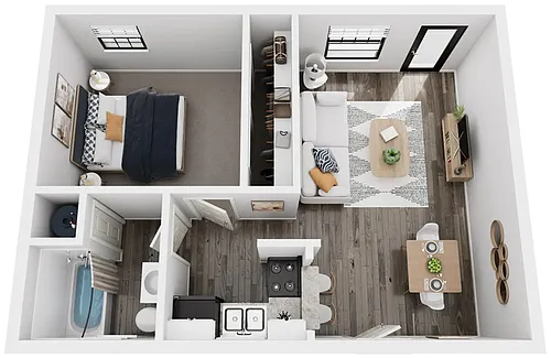 Floor plan A1R