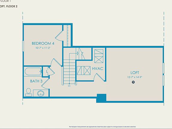 Prestige Floor Plan, Quick Move-In Home, Floor 2
