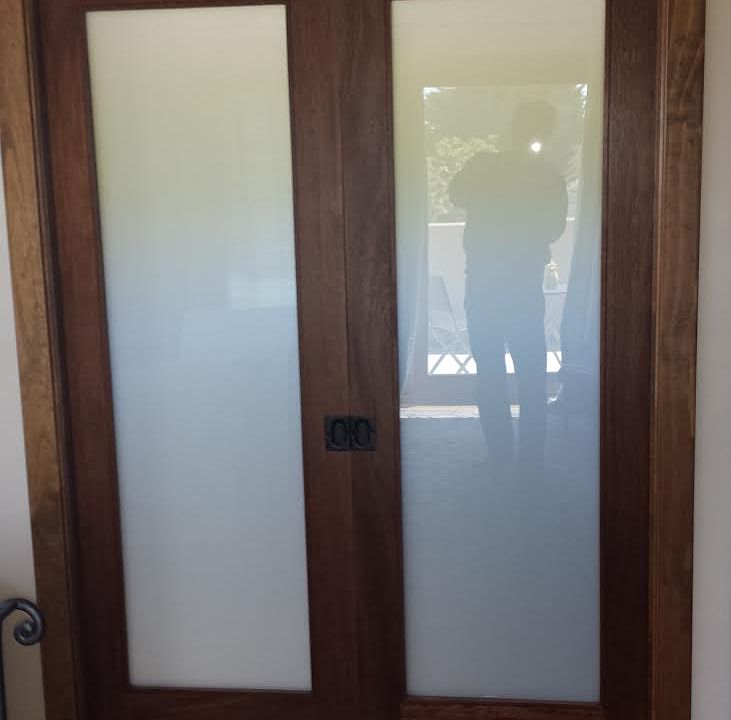 Beautiful Pocket Door Finish