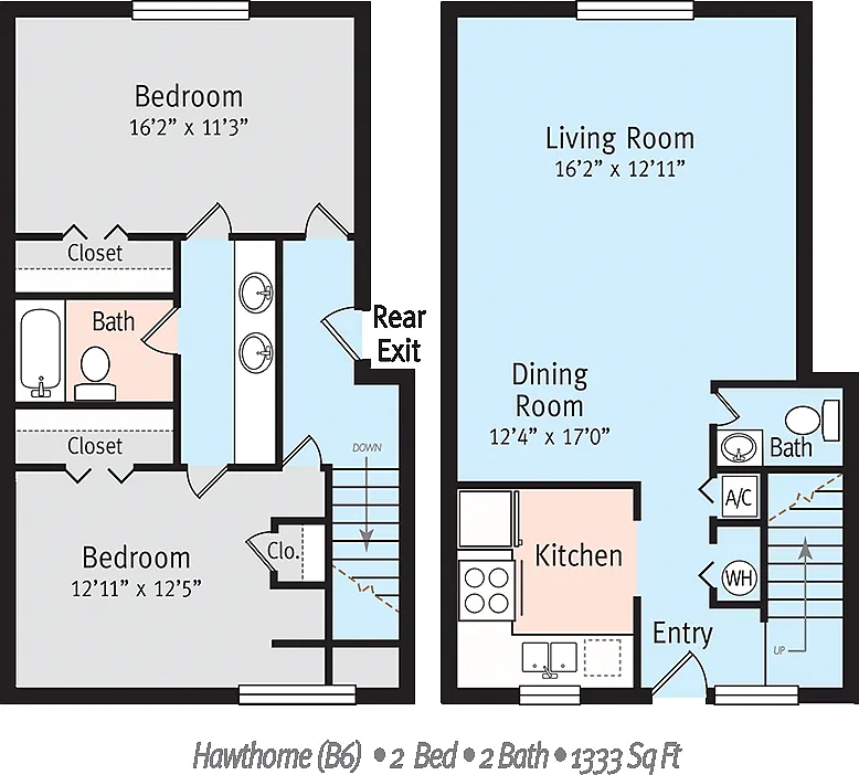 Floor plan THE HAWTHORNE