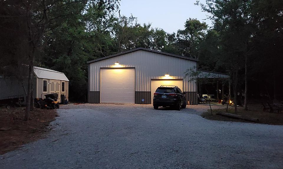 Workshop with living area