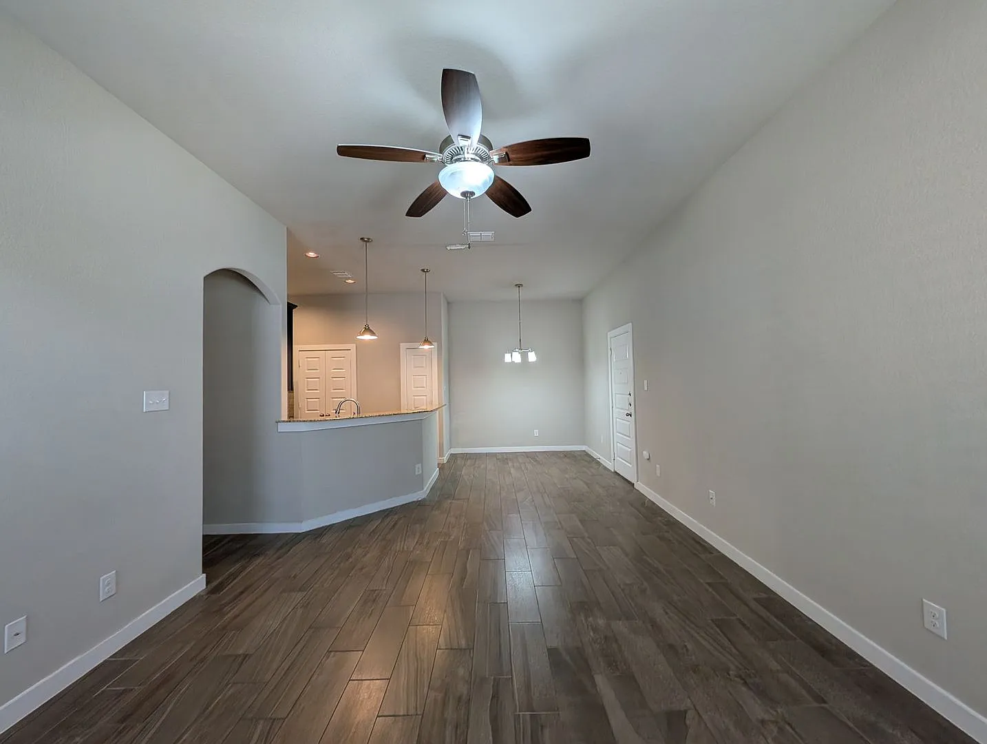 Fridge Included / No Carpet / Interior Washer/Dryer Connections/ Fenced in Back Yard / Covered Ba... — Photo 2