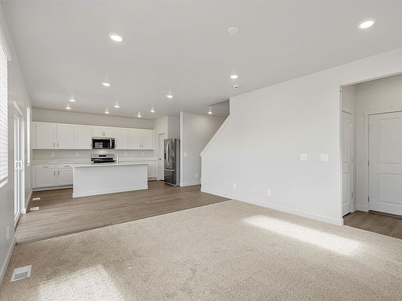 The Sundance floorplan interior image taken at a Meritage Homes Community in Tooele, UT.