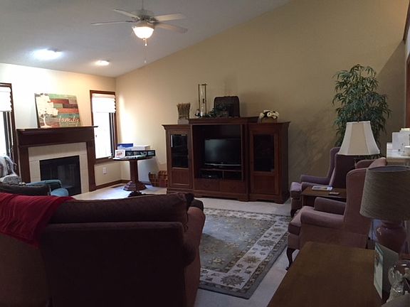Family Room with Fireplace!