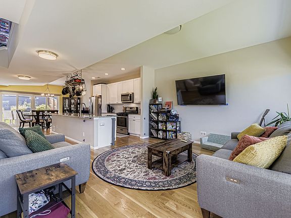 Living room from front entrance