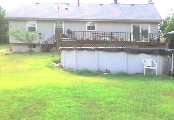Large  above ground Pool 