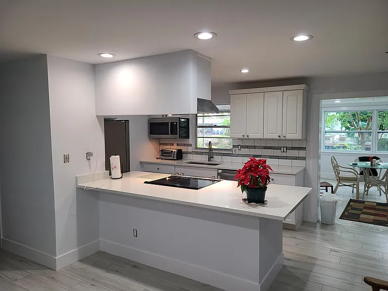 Kitchen from a NE view. Again, all new appliances.