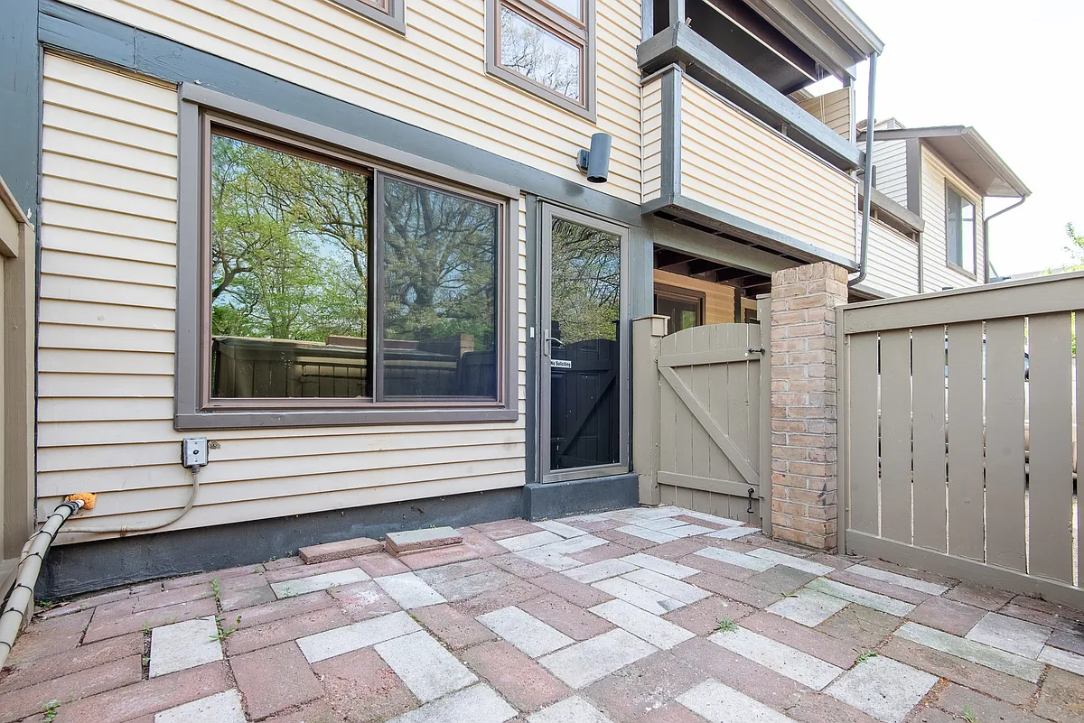 Front Door view from gated Patio - 18153 Tunstall Dr #1