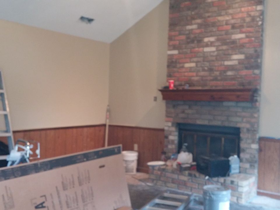 Interior in Progress - Fresh Paint
