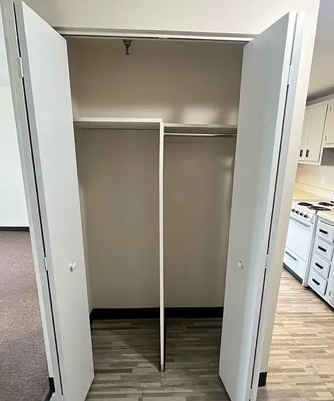 kitchen/hallway closet