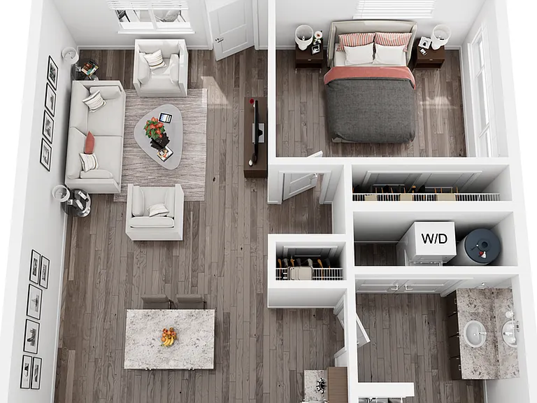 One Bedroom Type 2 B One Bedroom Type 2 B
