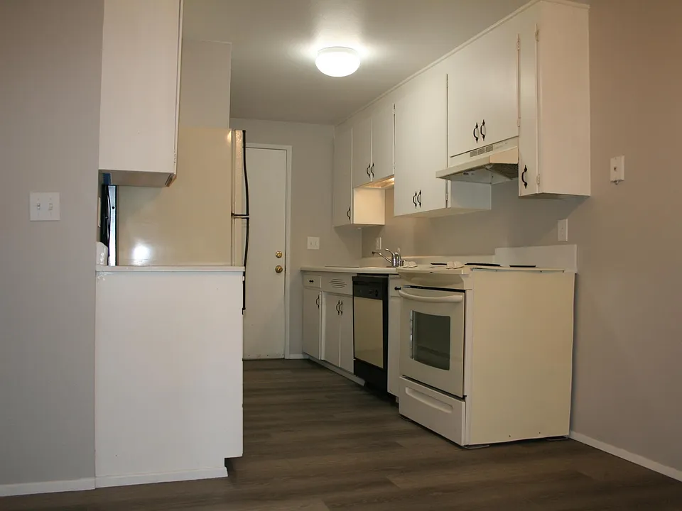 Kitchen & Closed Patio Door