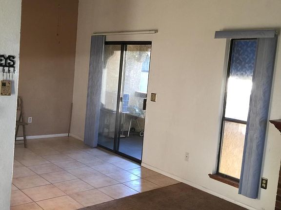 Dining room connecting to patio