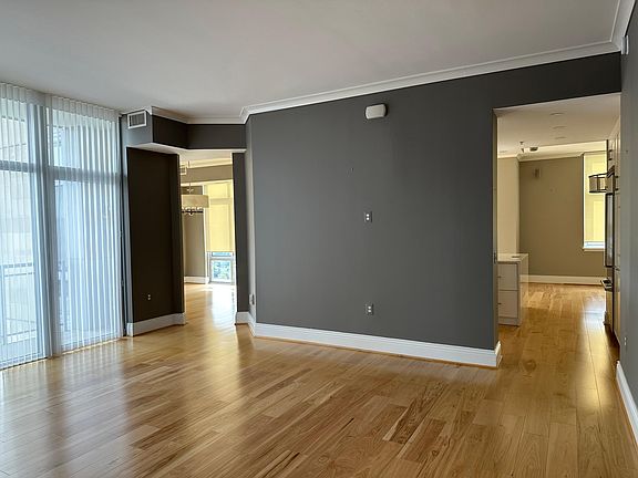 Living Room looking into Dining Room and Kitchen