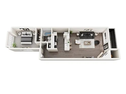 Floor plan A2 Renovated