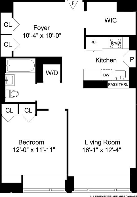 2nd image of 330 W 39th St APT 3F