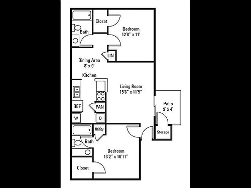 Floor plan B2