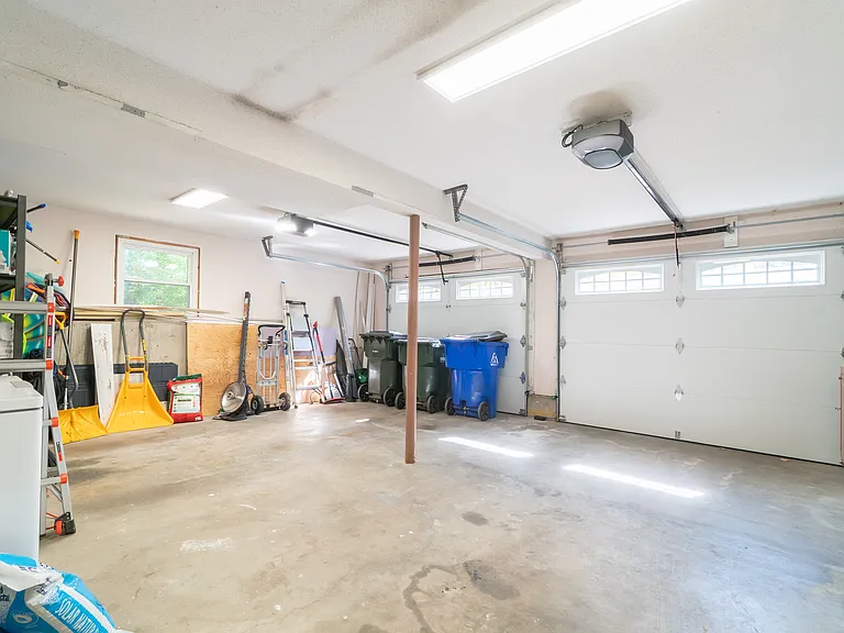 Two car garage