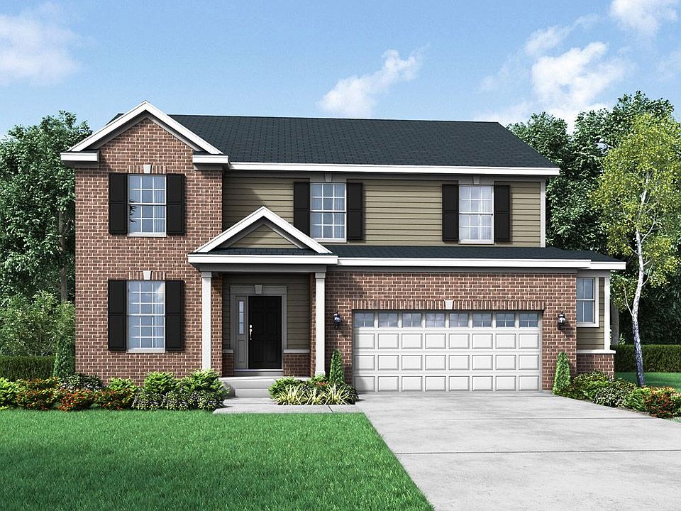 Williamsburg exterior elevation rendering Sulton Stonebridge by William Ryan Homes