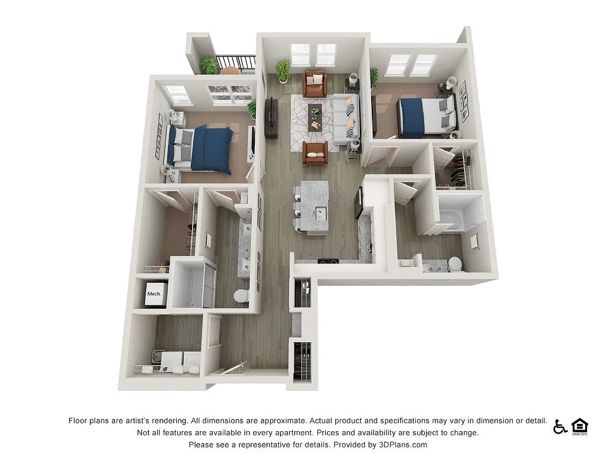 Floor plan B3