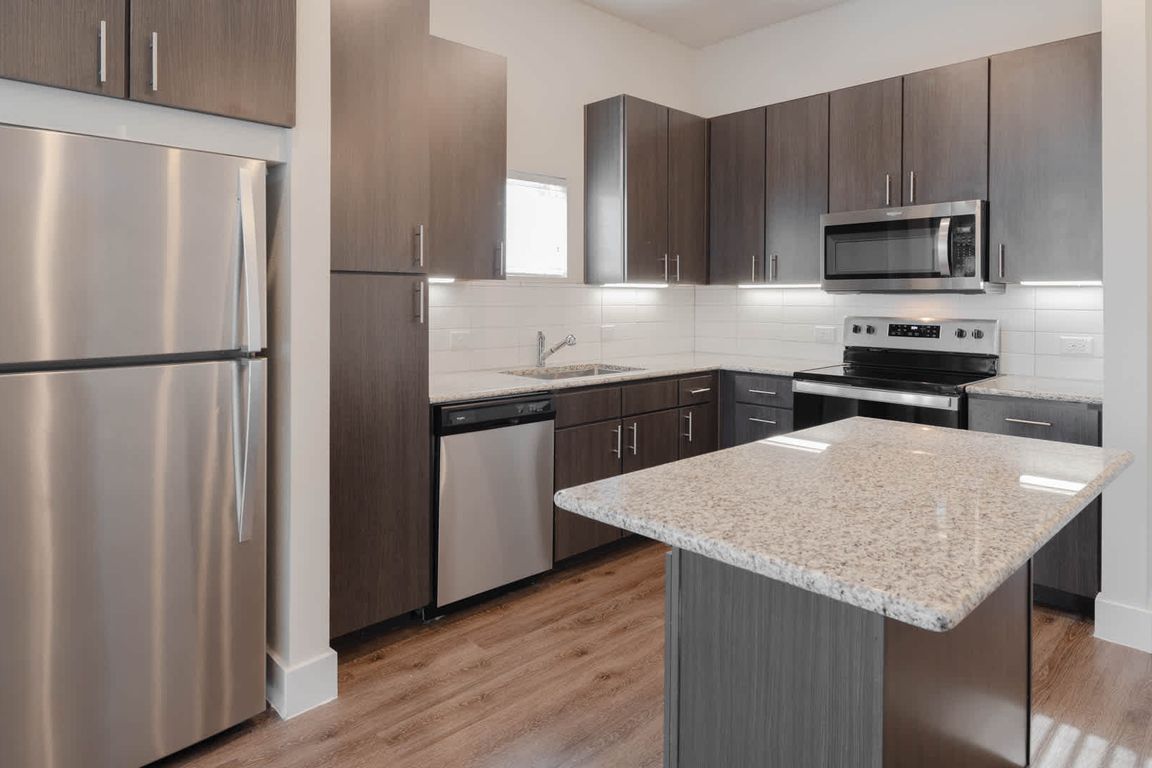 Kitchen with Stainless Steel Appliances