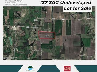 1373AC County Road 832, Blue Ridge, TX 75424