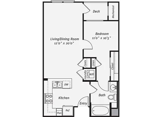 Floor plan A42