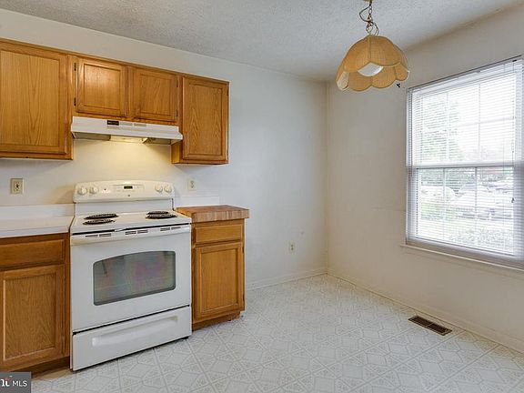 This kitchen is large enough for a table