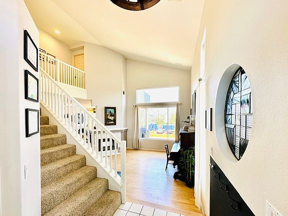 Entering the front door