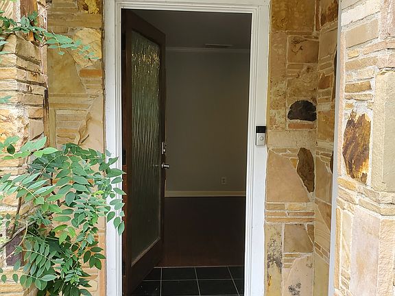 Front entrance features keyless entry.