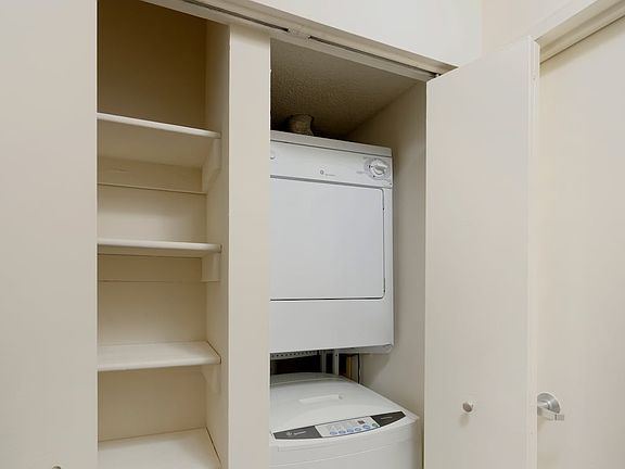 In-unit washer and dryer