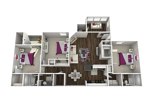 Floor plan 3X2-C2 - 3X2-C2