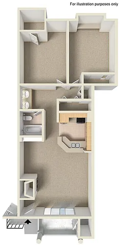Floor plan Fircrest-P