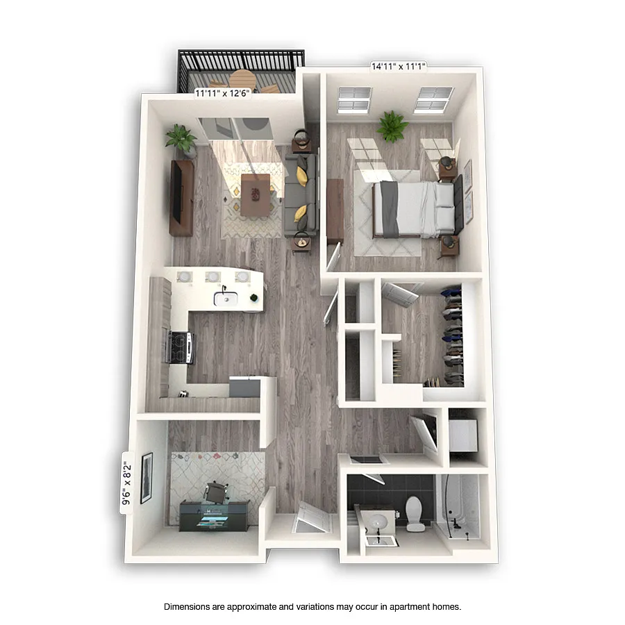 Floor plan Curtis Platinum