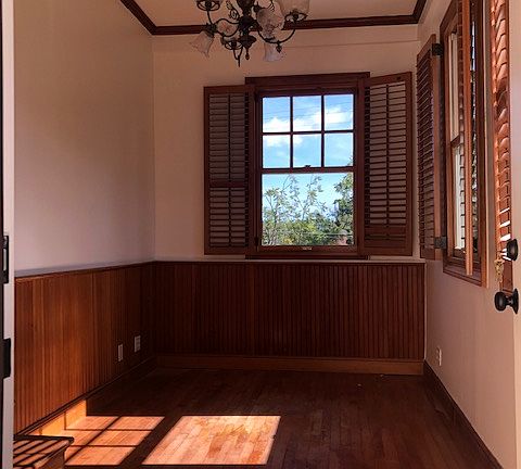 Bonus room/office with views of the San Francisco Theological Seminary.