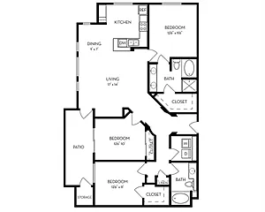 Floor plan D1