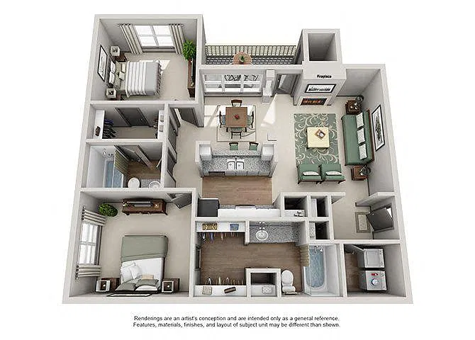 Floor plan 2C Renovation 3