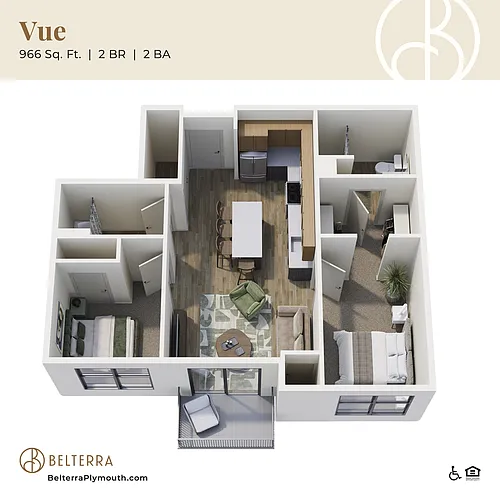 Floor plan Vue - Affordable