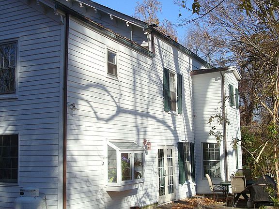 Another angle of the back of the house