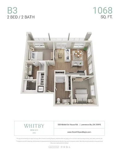 Floor plan B3