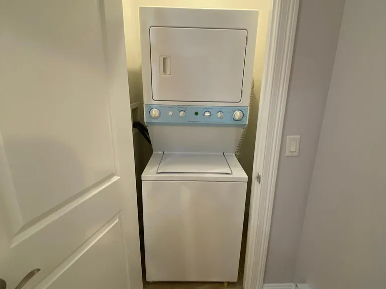 Laundry inside the apt