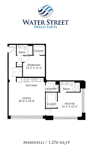 Floor plan Marinelli