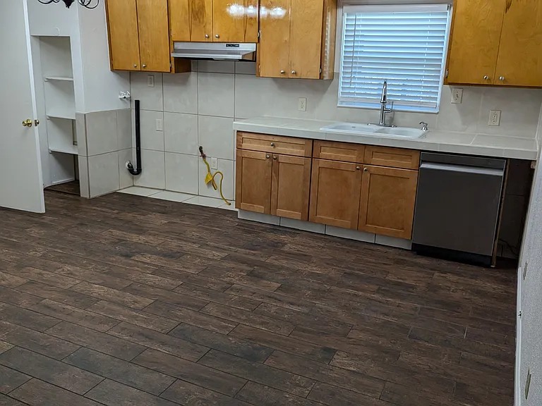 Kitchen from dining room