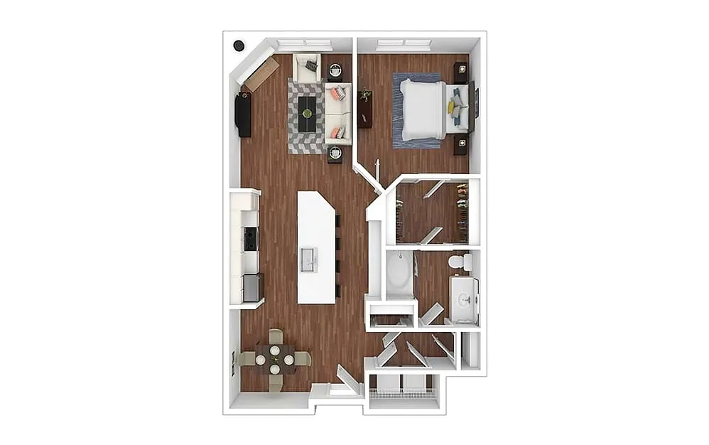 Floor plan Gold - Renovated