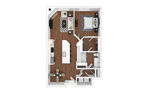 Floor plan Gold - Renovated