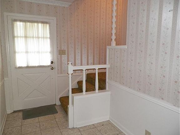 Light and bright entry.