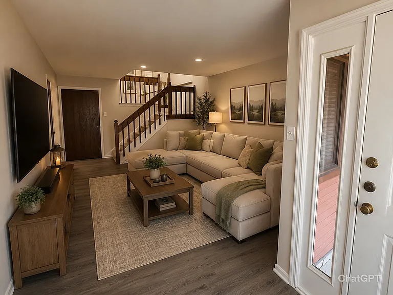 First Floor TV Room