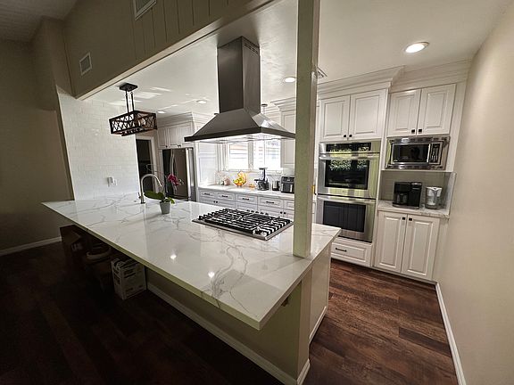 Beautifully renovated kitchen with all new stainless steel appliances