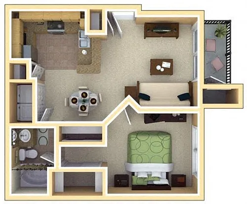 Floor plan Grant